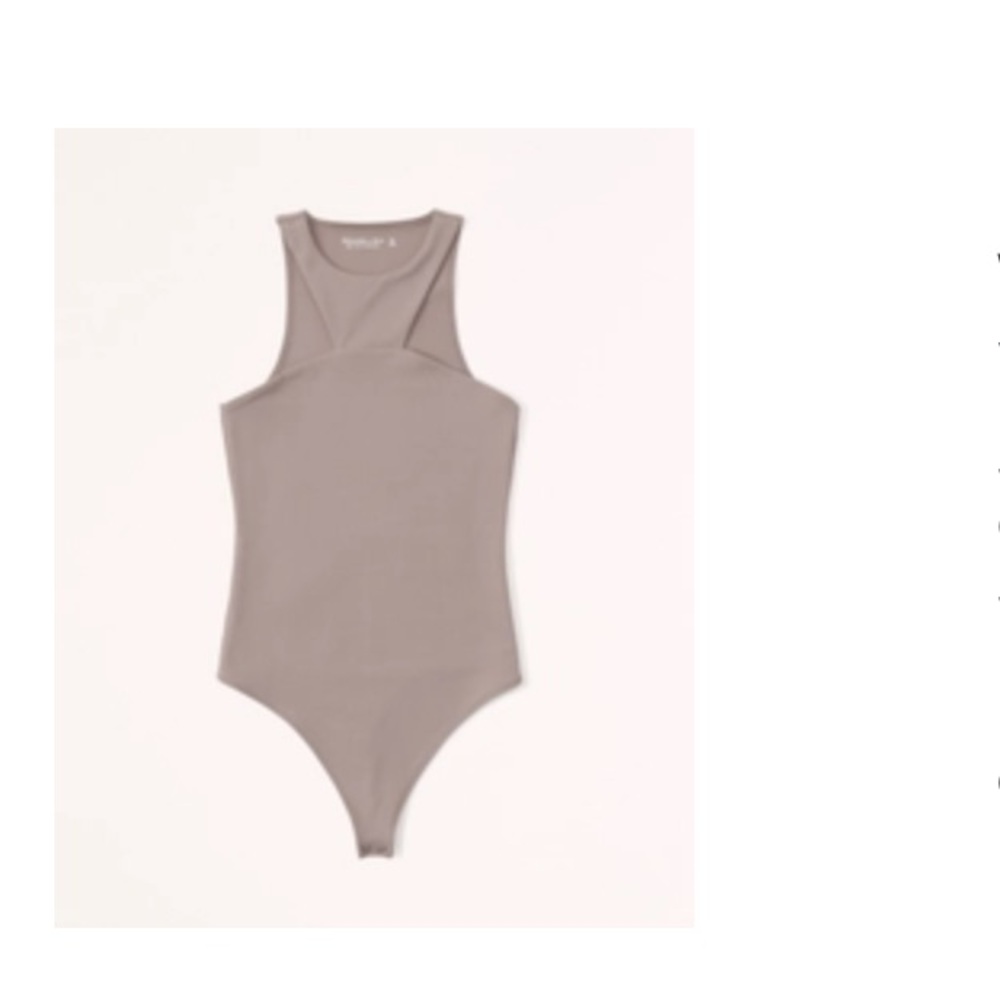 Women's Seamless Brown High-Neck Bodysuit
